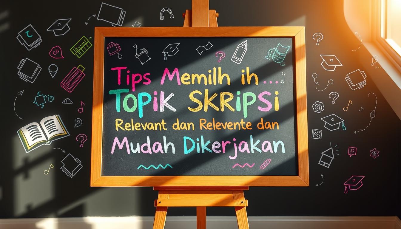 Tips Memilih Topik Skripsi yang Relevan dan Mudah Dikerjakan